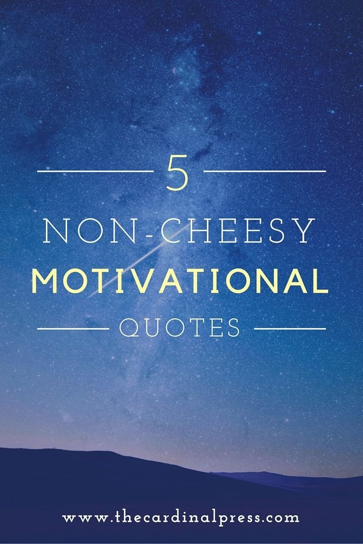 Cheesy Inspirational Quotes: A Dose Of Workplace Humor?